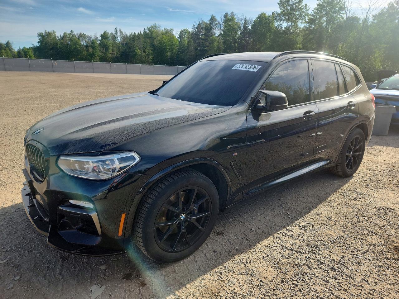 2018 BMW X3 M40i, VIN 5UXTS3C58J0Y95009 — Rear end