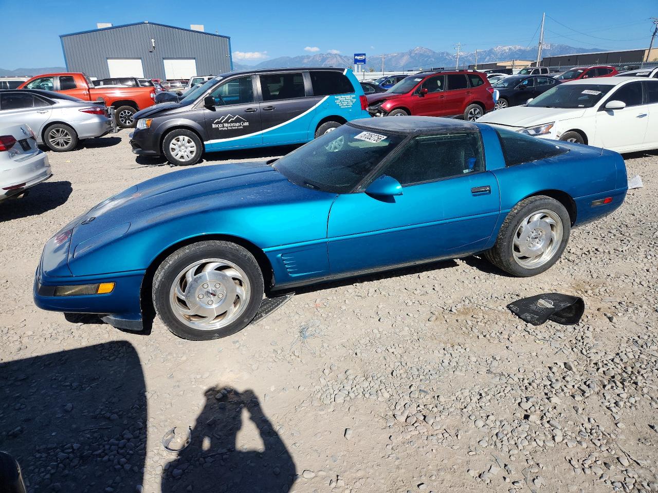 1995 Chevrolet Corvette, VIN 1G1YY22P1S5109602 — Minor dents and scratches