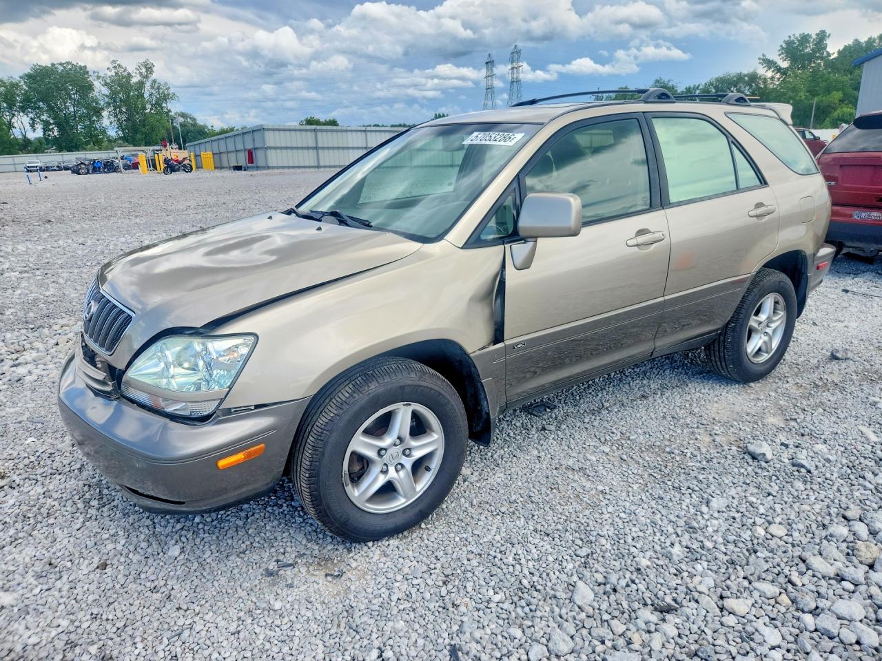 2003 Lexus RX 300, VIN JTJHF10U130310573 — Front end
