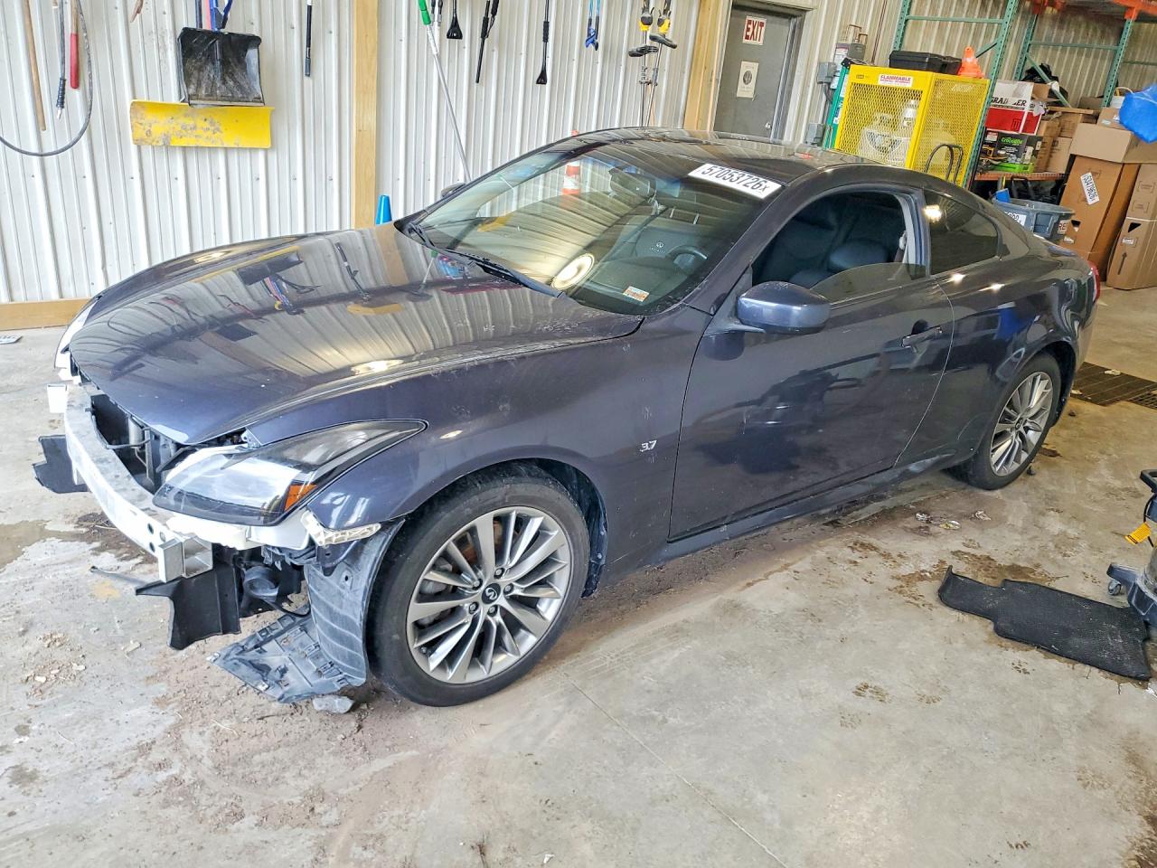 2014 Infiniti Q60, VIN JN1CV6EL1EM132496 — Water / flood