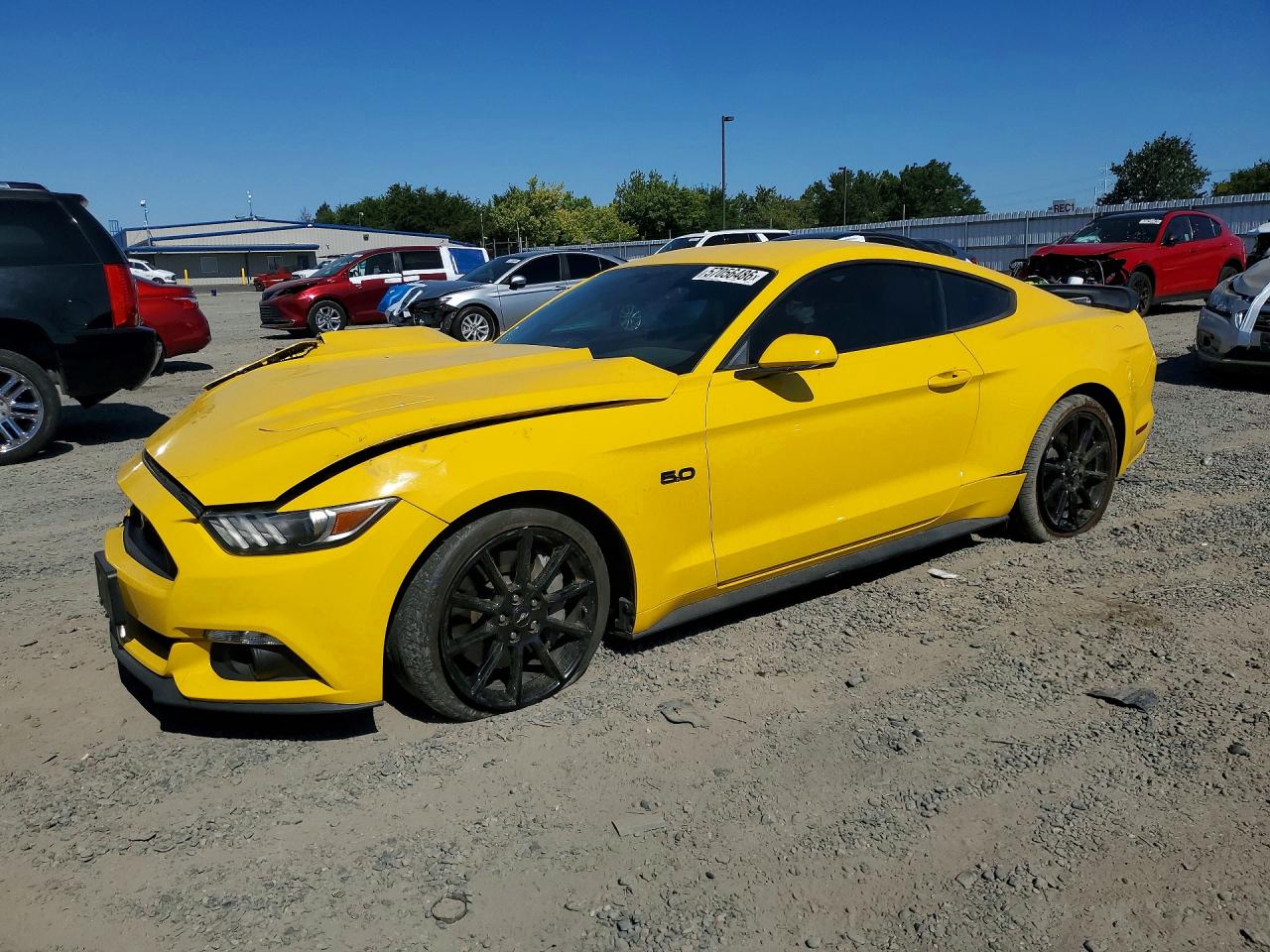 2016 Ford Mustang GT, VIN 1FA6P8CF5G5334242 — Front end