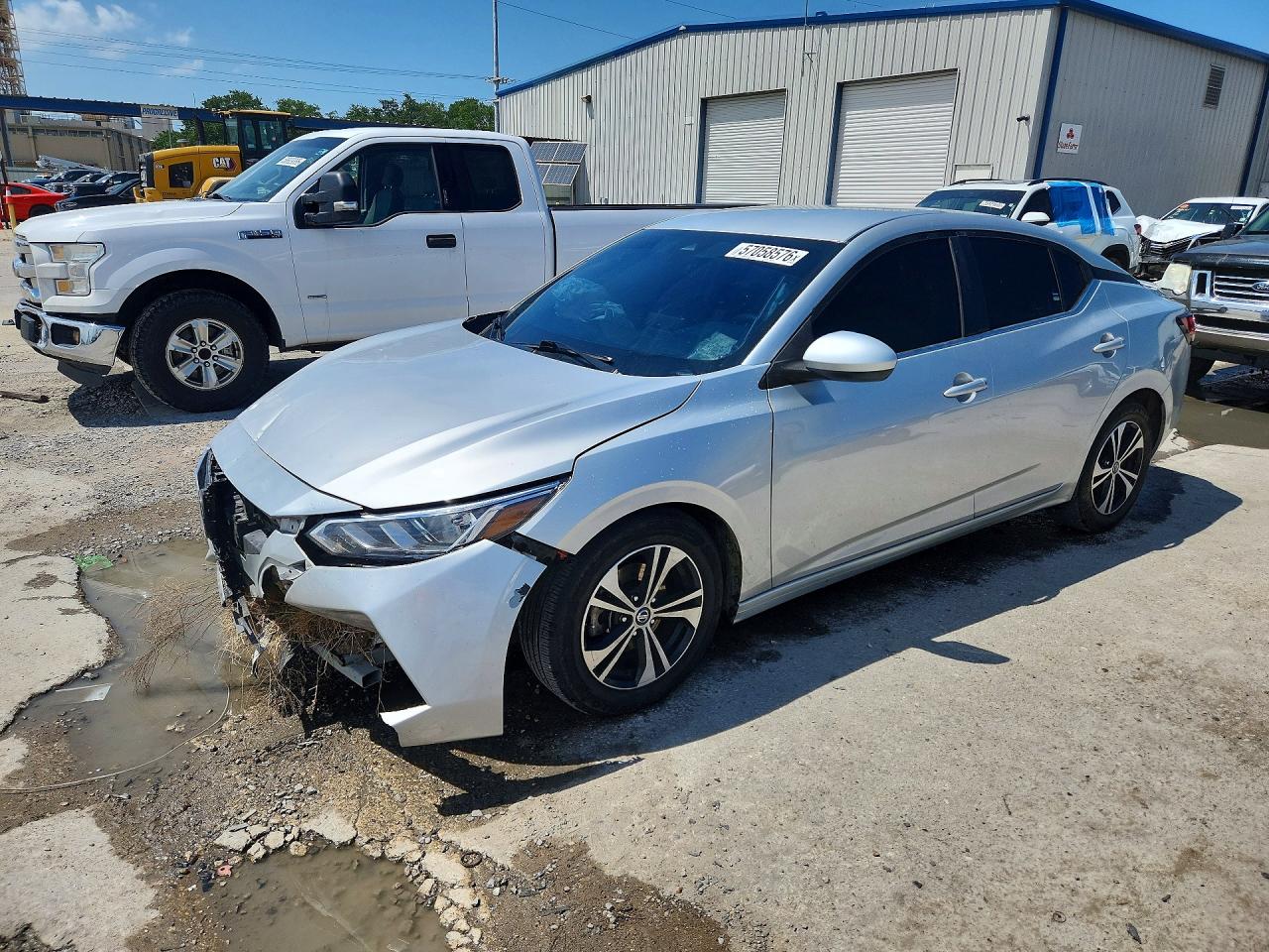 2023 Nissan Sentra SV, VIN 3N1AB8CV7PY292298 — Перед