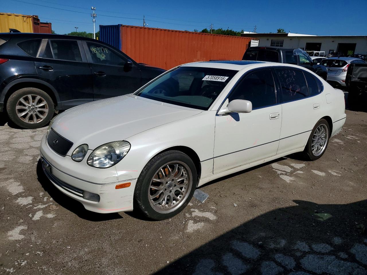1999 Lexus GS 300, VIN JT8BD68S7X0048755 — Prior damage history