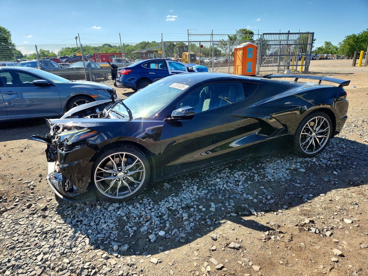 2025 Chevrolet Corvette 3LT, VIN 1G1YC2D48S5100543 — Front end