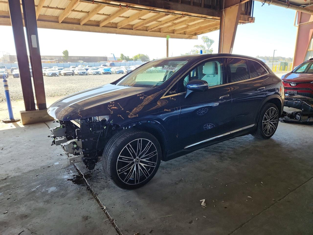 2024 Mercedes-Benz EQE 350, VIN 4JGGM1CB3RA058029 — Front end