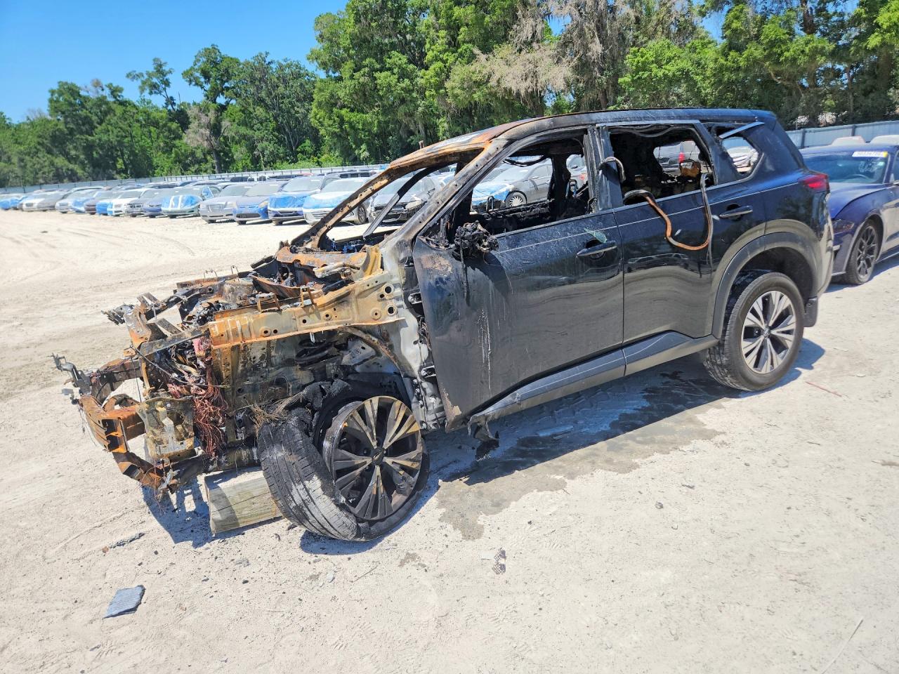 2023 Nissan Rogue SV, VIN JN8BT3BA8PW430085 — Burn