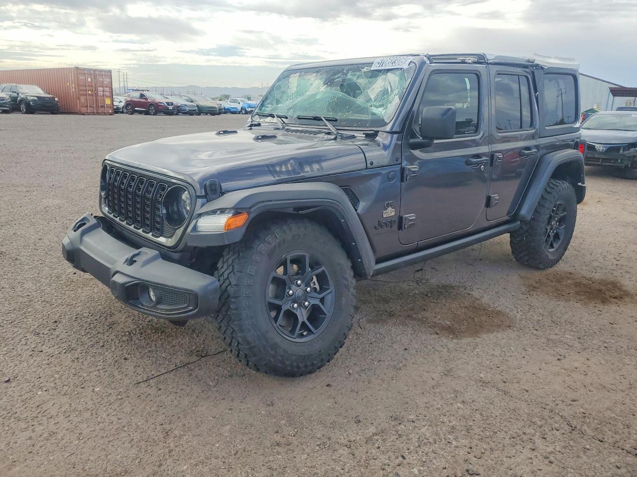 2025 Jeep Wrangler Willys, VIN 1C4PJXDN3SW529940 — Roof