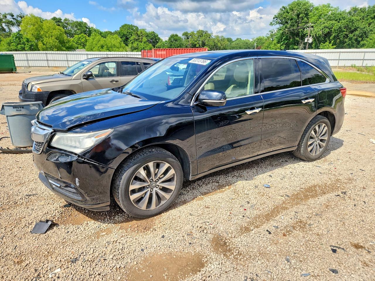 2016 Acura MDX Technology, VIN 5FRYD3H43GB018289 — Front end