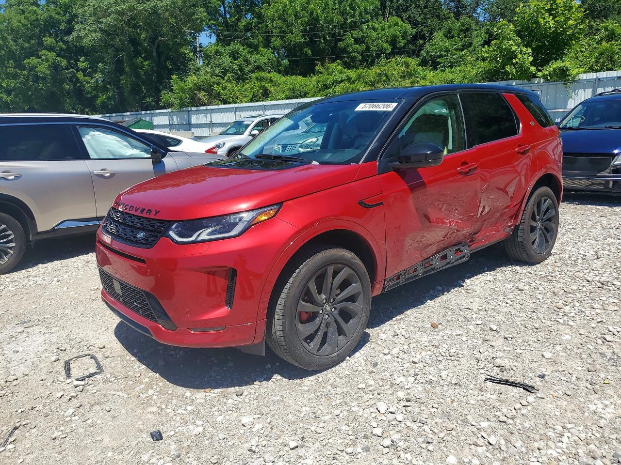 2023 Land Rover Discovery Sport SE R-Dynamic, VIN SALCL2FX4PH330927 — Side