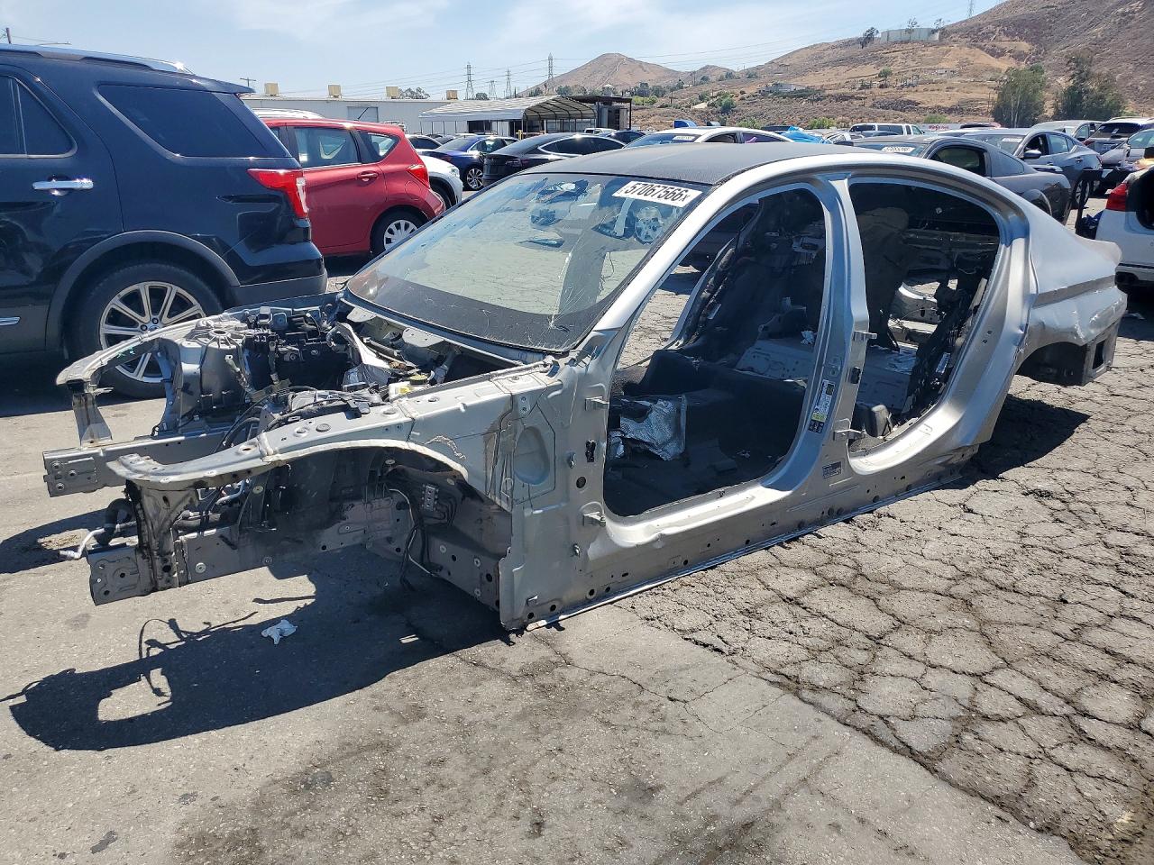 2021 BMW M5, VIN WBS83CH0XMCG83857 — Stripped