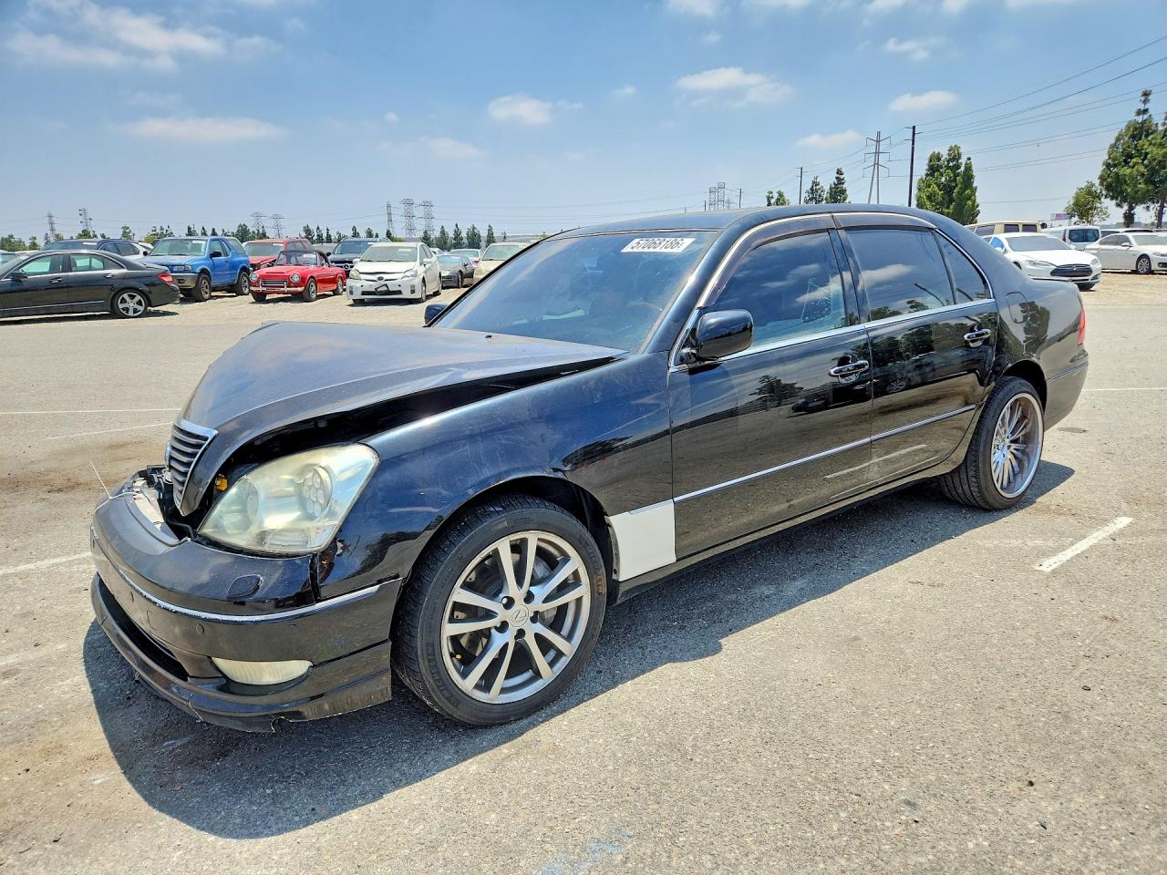 2003 Lexus LS 430, VIN JTHBN30F030112364 — Front end