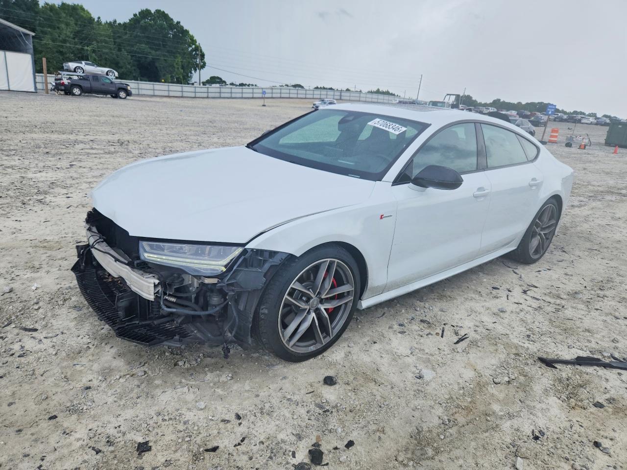 2017 Audi A7 Competition Prestige, VIN WAUW3AFC6HN011816 — Front end
