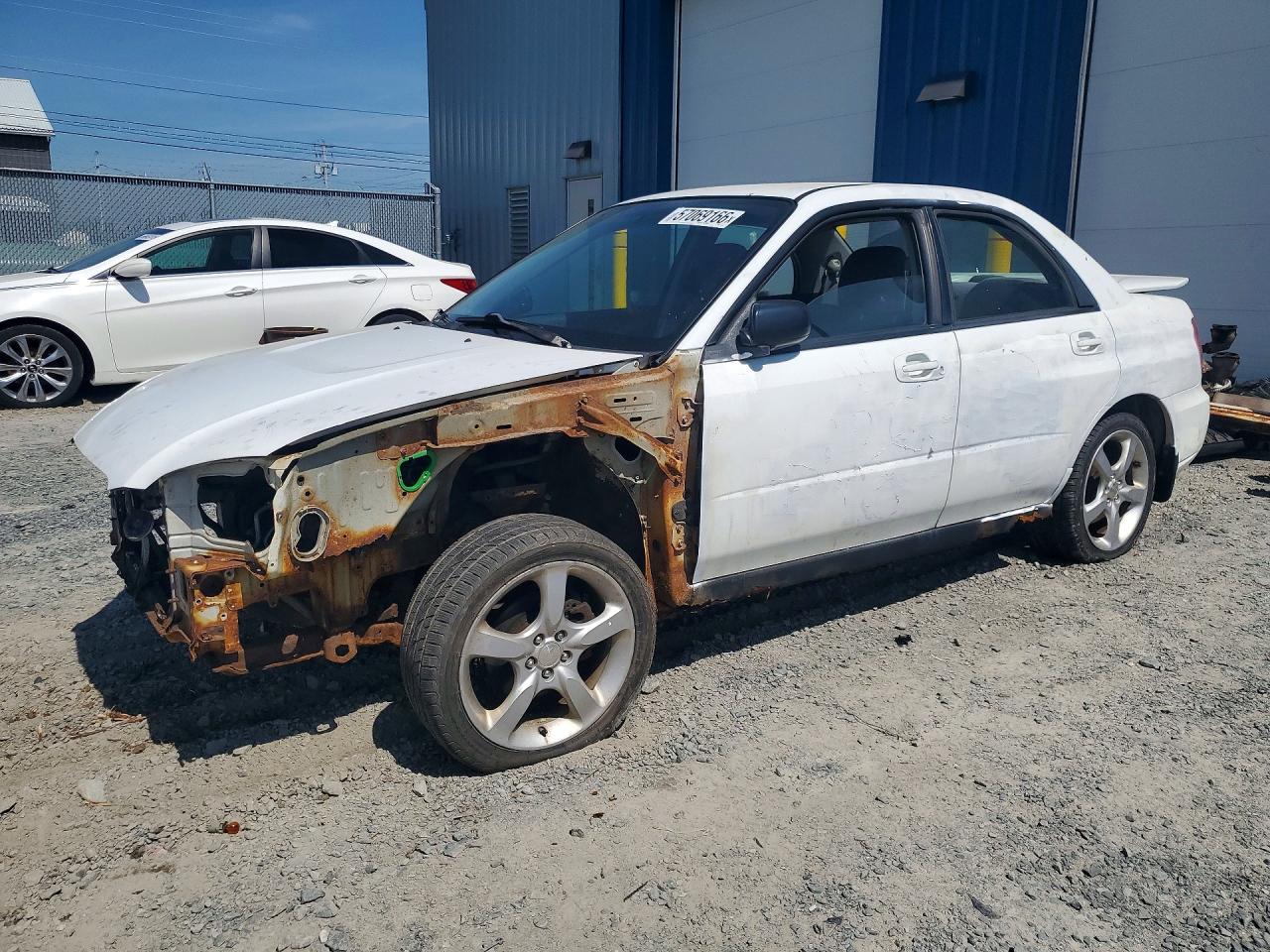 2004 Subaru Impreza RS, VIN JF1GD675X4G522791 — Stripped