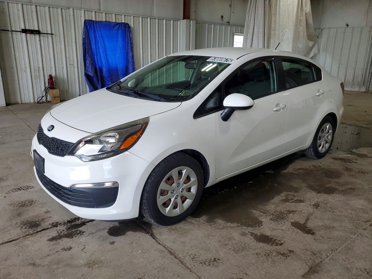 2016 Kia Rio LX, VIN KNADM4A31G6646948 — Rear end