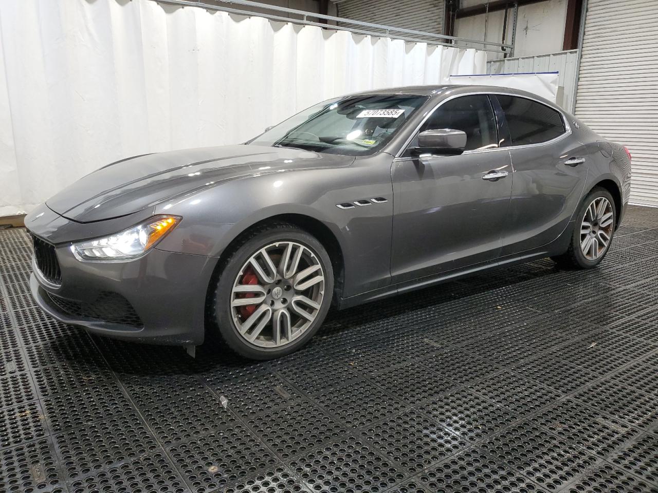 2016 Maserati Ghibli S, VIN ZAM57RSA7G1172375 — Rear end