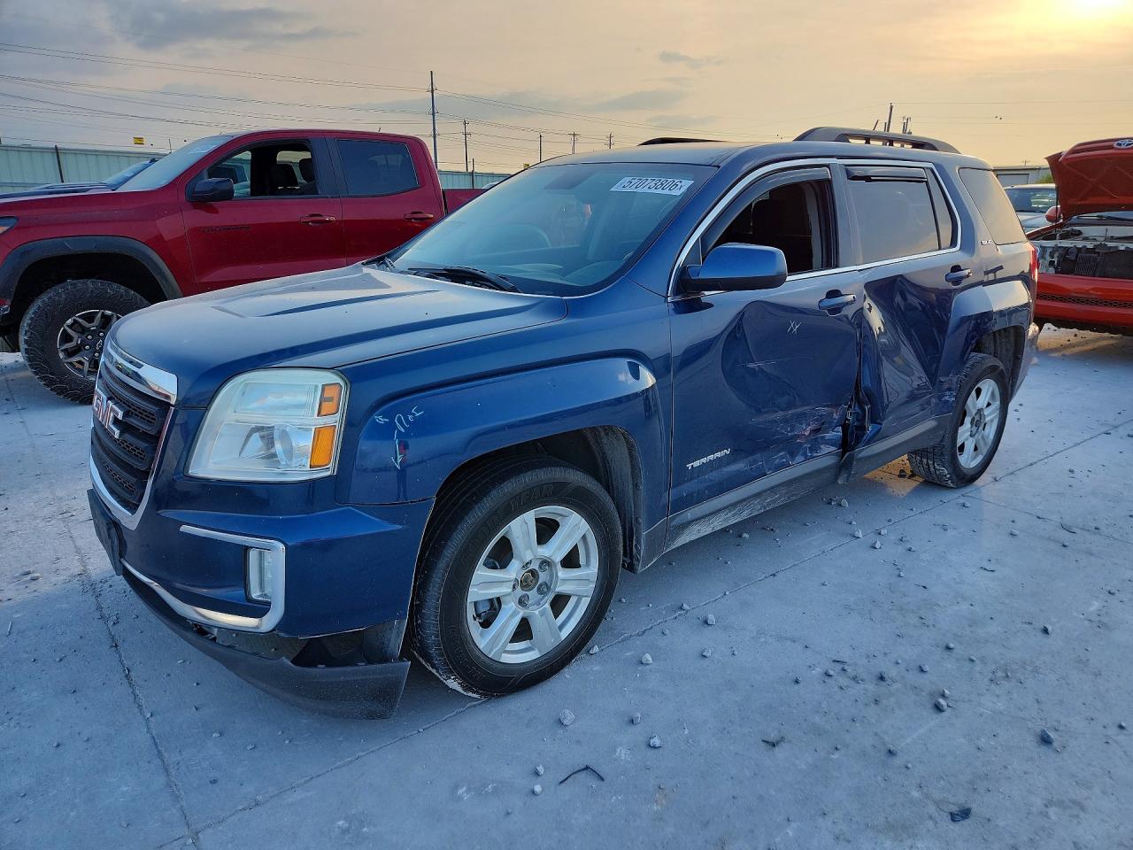 2016 GMC Terrain SLE, VIN 2GKFLNE30G6153534 — Side
