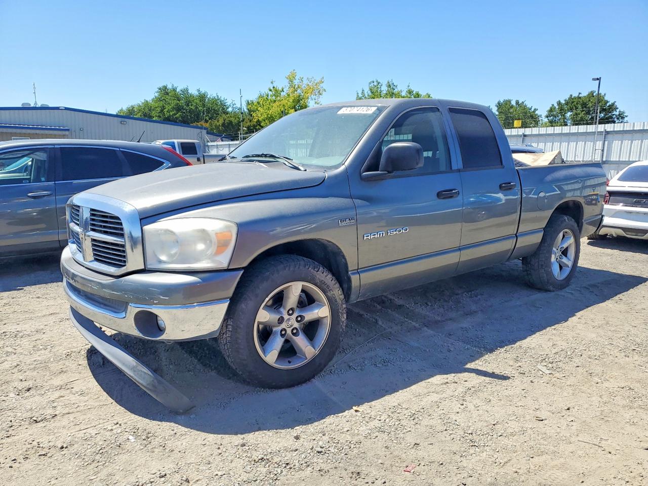 2007 Dodge 1500 SLT, VIN 1D7HA18277S228691 — Vandalism