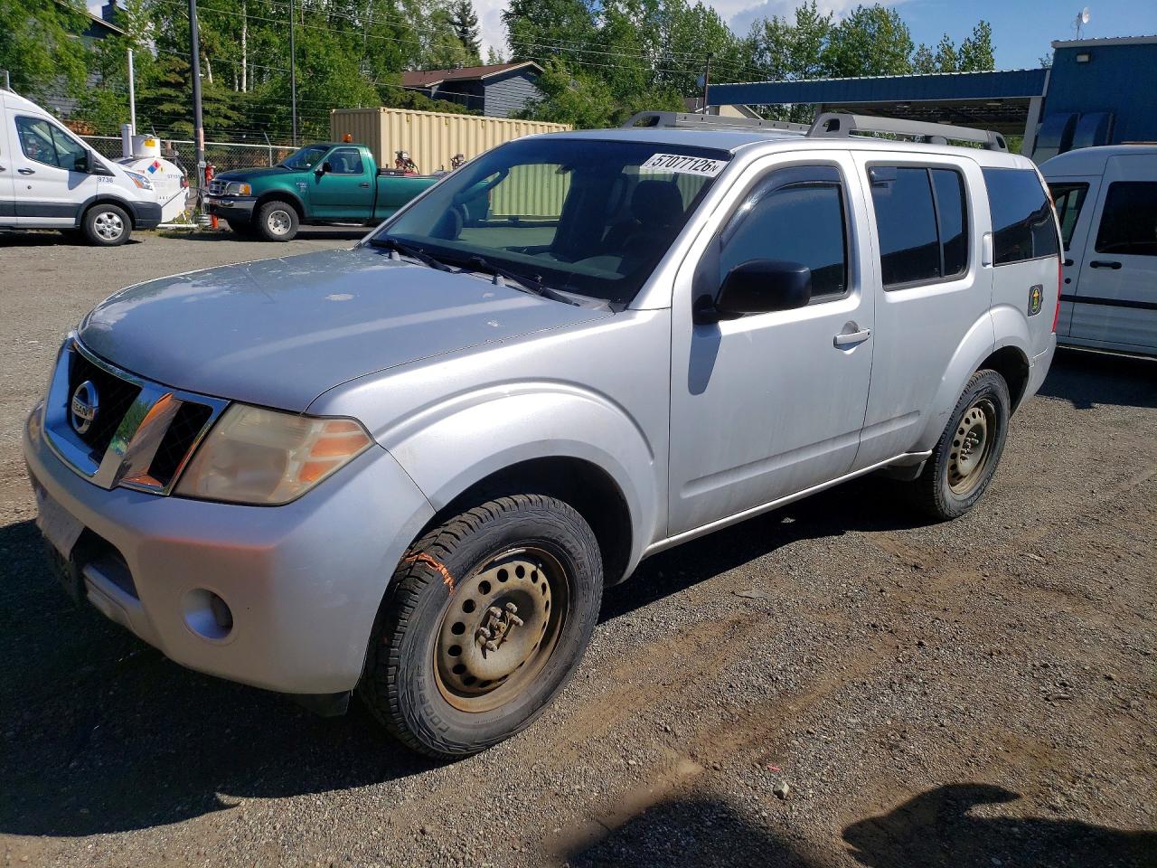 2009 Nissan Pathfinder SE, VIN 5N1AR18B49C600341 — Мелкие вмятины и царапины