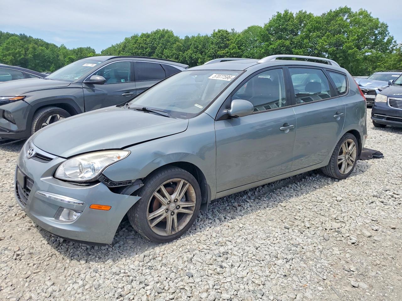 2011 Hyundai Elantra GLS, VIN KMHDC8AEXBU090511 — Front end