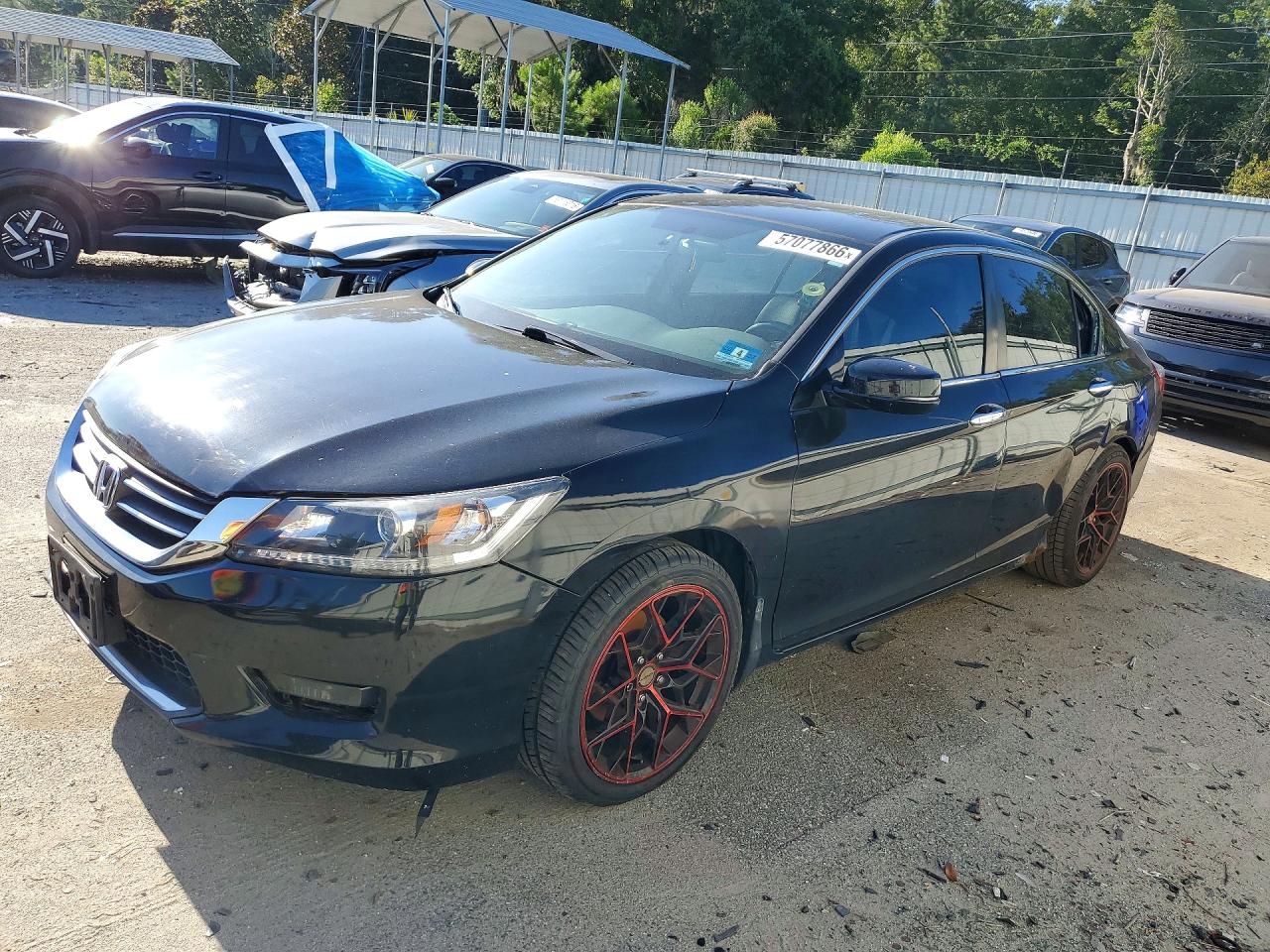 2013 Honda Accord Sport, VIN 1HGCR2F5XDA254480 — Rear end