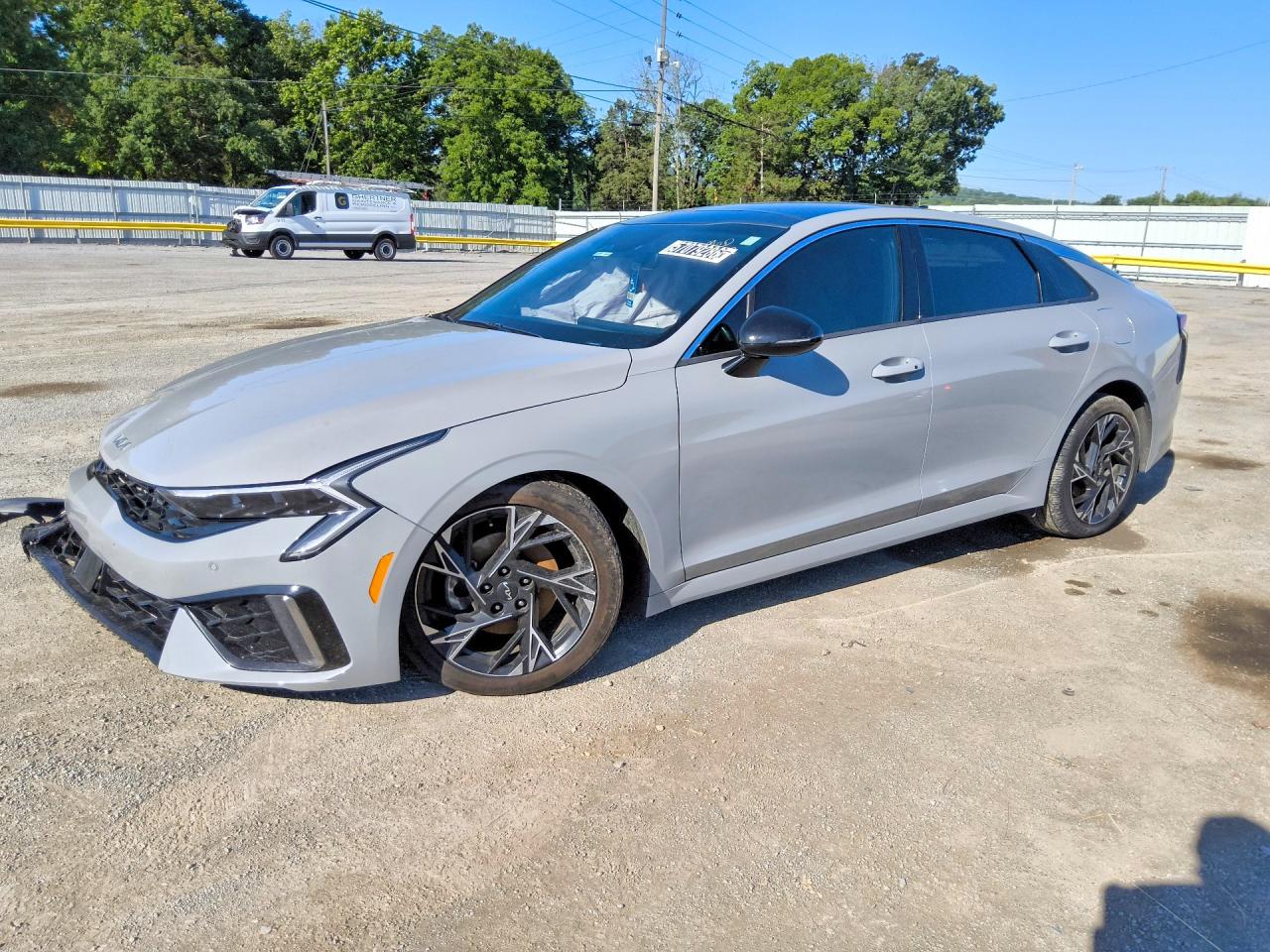2025 Kia K5 GT-Line, VIN KNAG64J75S5301771 — Front end