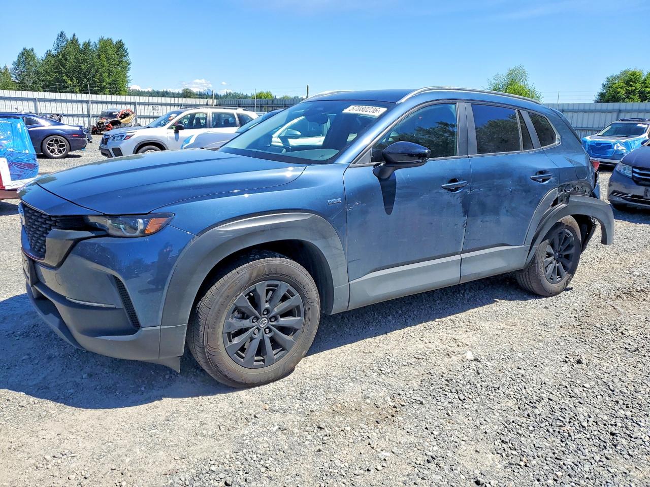 2025 Mazda CX-50 Hybrid Preferred Package, VIN 7MMVAABW8SN118054 — Rear end