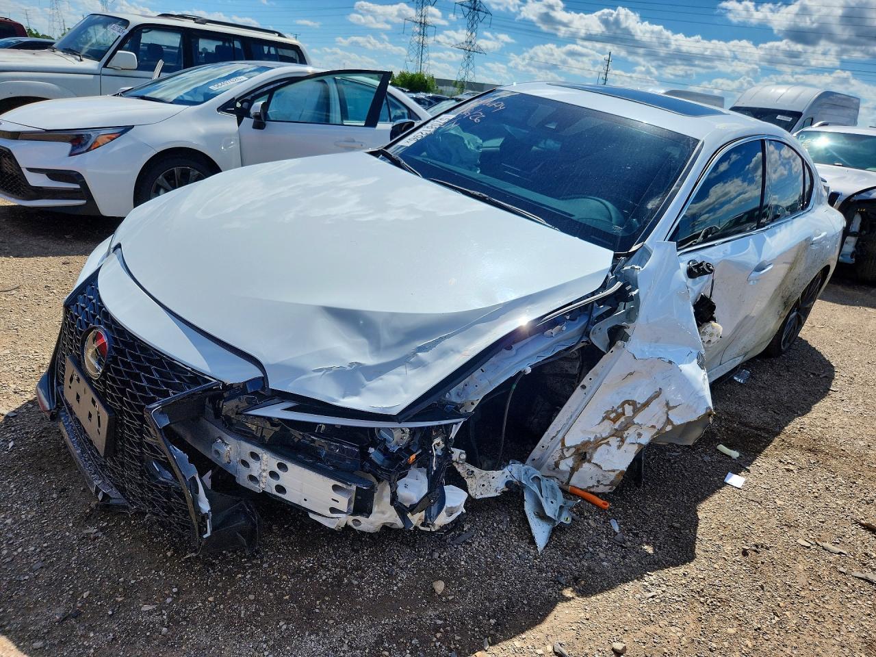 2024 Lexus IS 350 F Sport, VIN JTHBZ1E26R5036899 — Front end