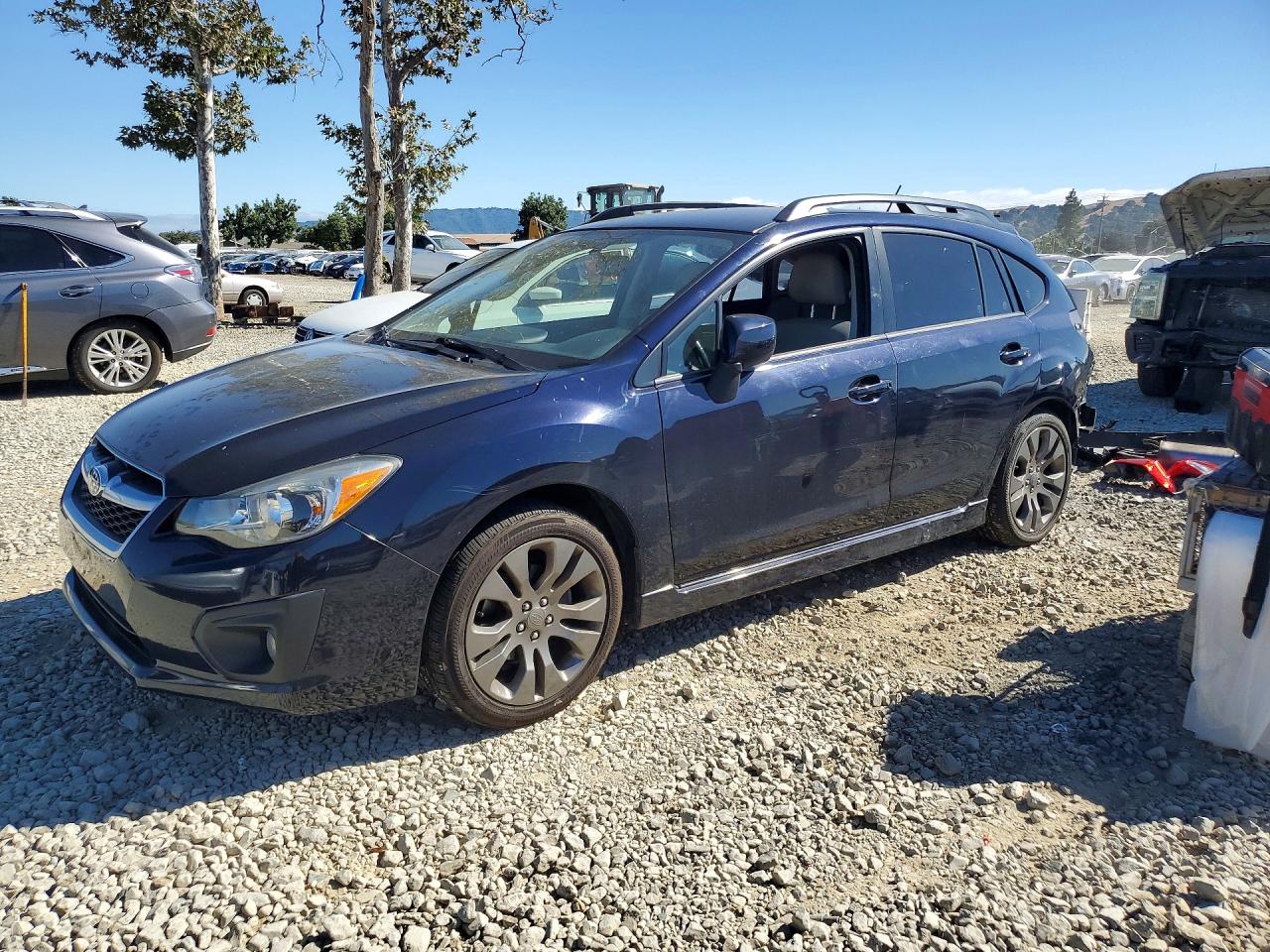 2014 Subaru Impreza Special Sports Premium, VIN JF1GPAL69EG227658 — Rear end