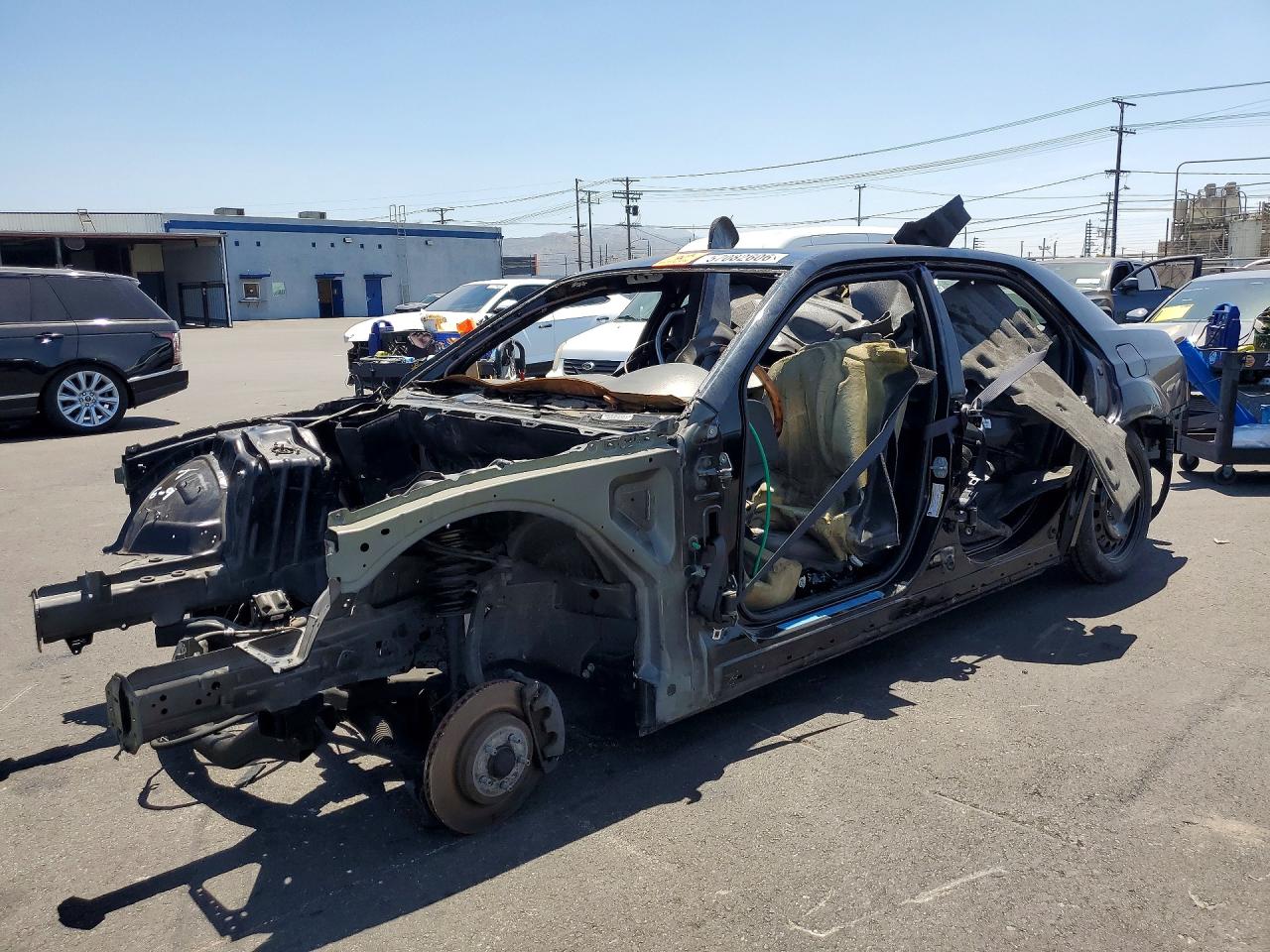 2022 Chrysler 300 S, VIN 2C3CCABT3NH193754 — Vandalism
