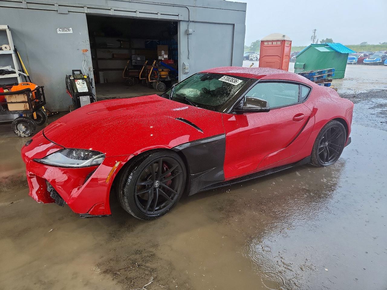 2020 Toyota Supra Premium Launch Edition, VIN WZ1DB4C03LW022947 — Фото с аукциона