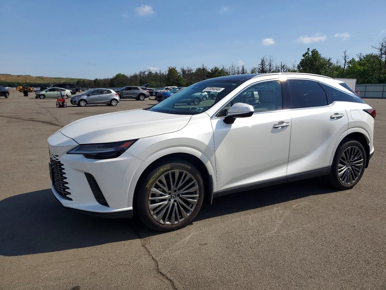 2024 Lexus RX 450h+ Luxury, VIN JTJCJMGA2R2019762 — Side