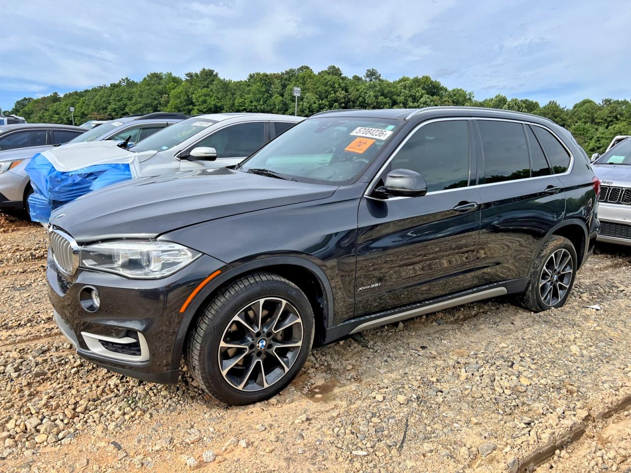 2018 BMW X5 xDrive35i, VIN 5UXKR0C54J0X91963 — Front end