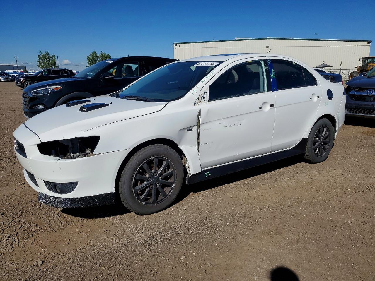 2013 Mitsubishi Lancer ES, VIN JA32U2FU5DU604420 — Front end