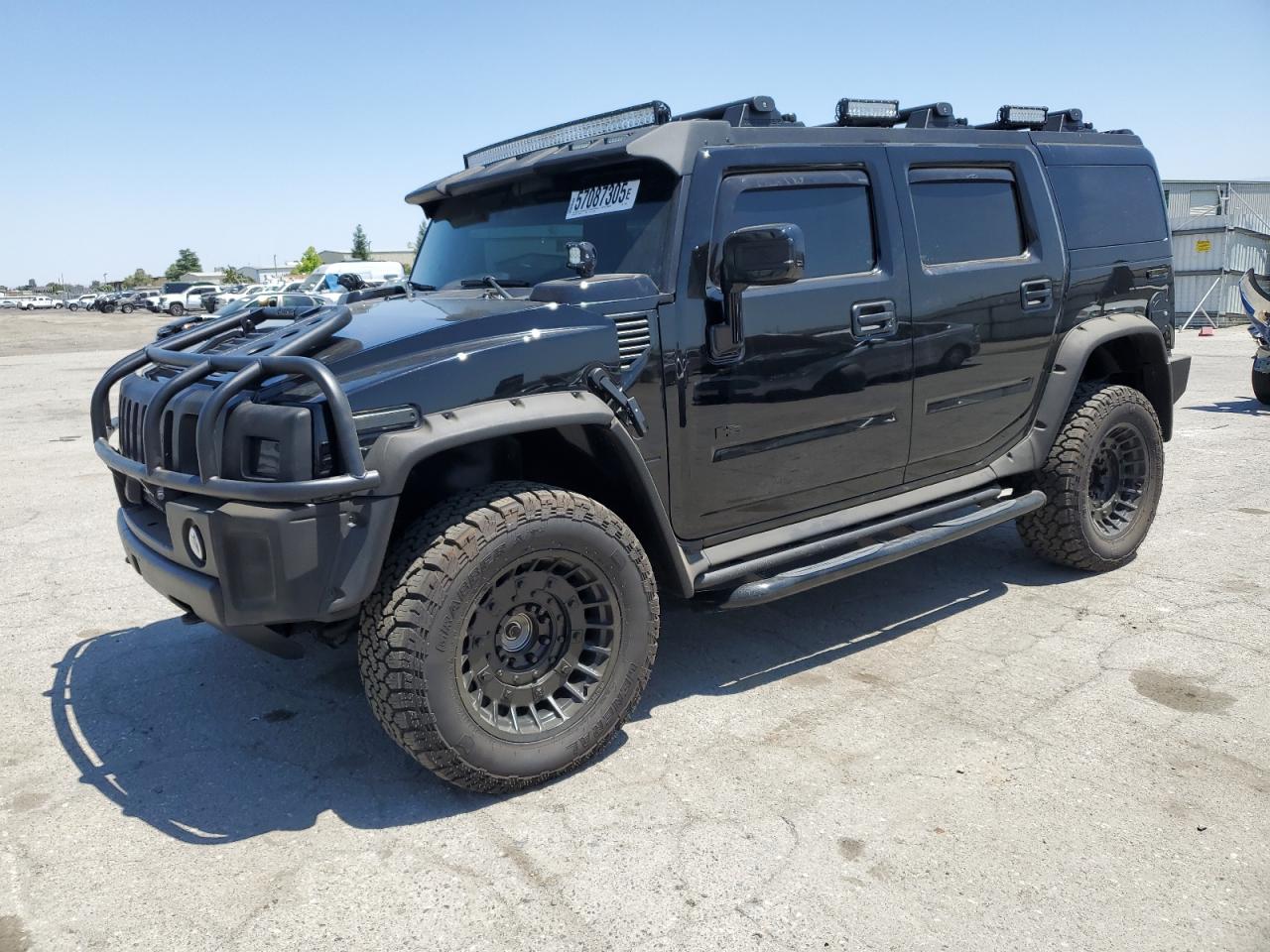 2005 Hummer H2 SUV, VIN 5GRGN23U05H117630 — Vandalism