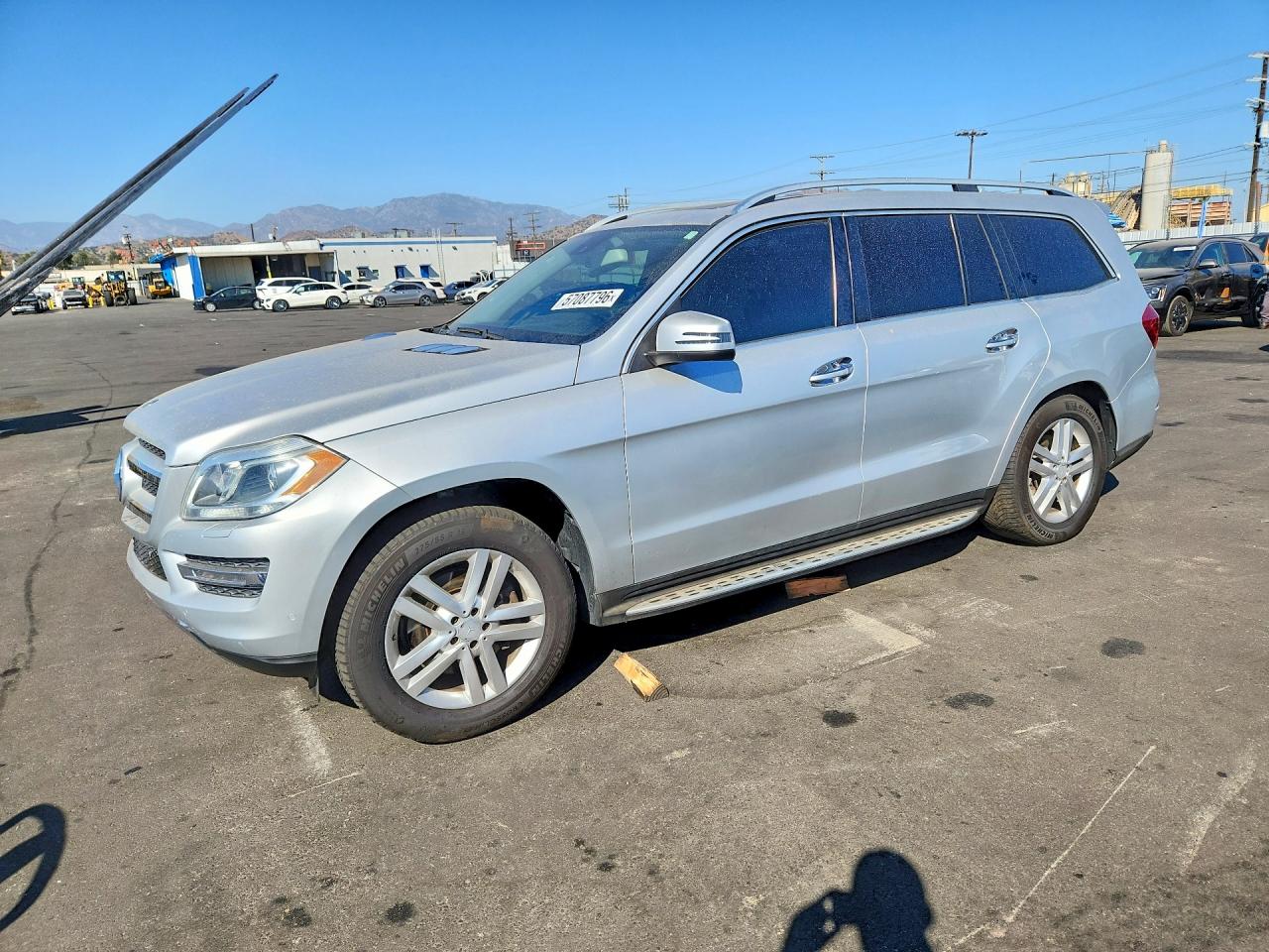 2016 Mercedes-Benz GL 450, VIN 4JGDF6EEXGA671215 — Vandalism