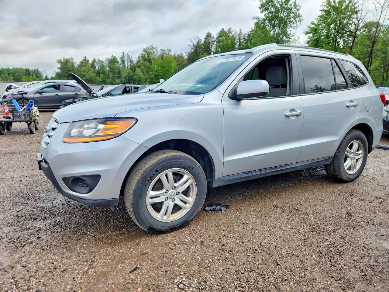 2010 Hyundai Santa Fe GLS, VIN 5NMSG3AB5AH336461 — Side