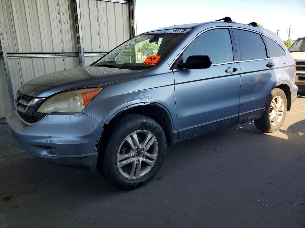 2011 Honda CR-V EX, VIN JHLRE3H57BC002116 — Prior damage history