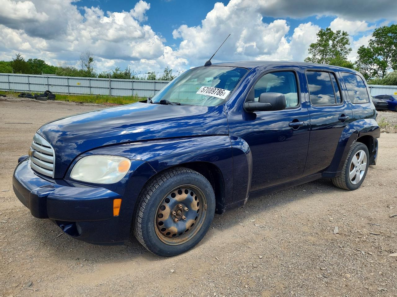 2011 Chevrolet HHR LS, VIN 3GNBAAFWXBS546122 — Rear end