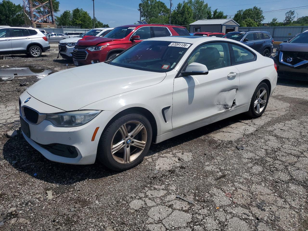 2015 BMW 4 Series 428i xDrive, VIN WBA3N9C5XFK246803 — Side