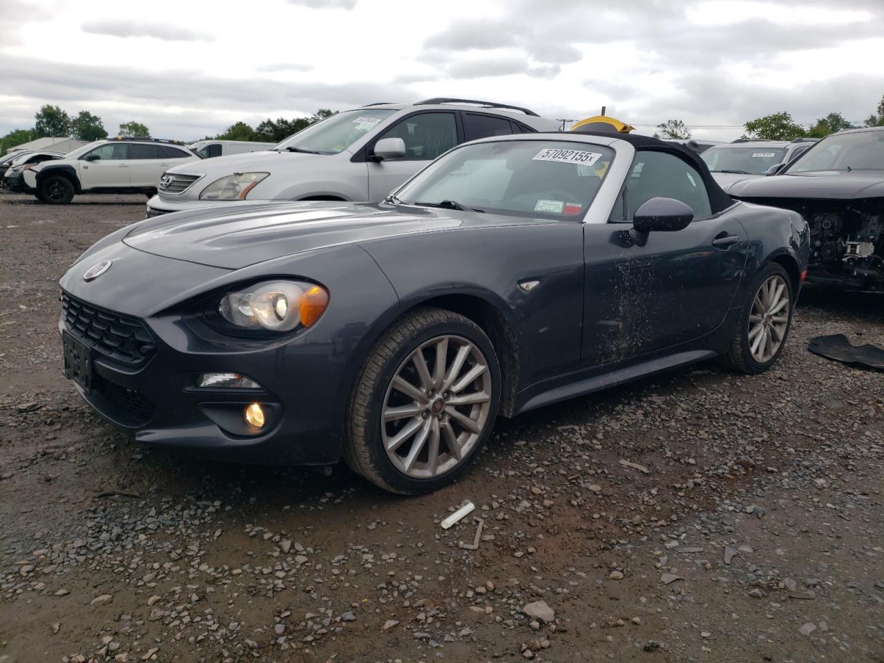 2018 FIAT 124 Spider Lusso, VIN JC1NFAEKXJ0139328 — Rear end