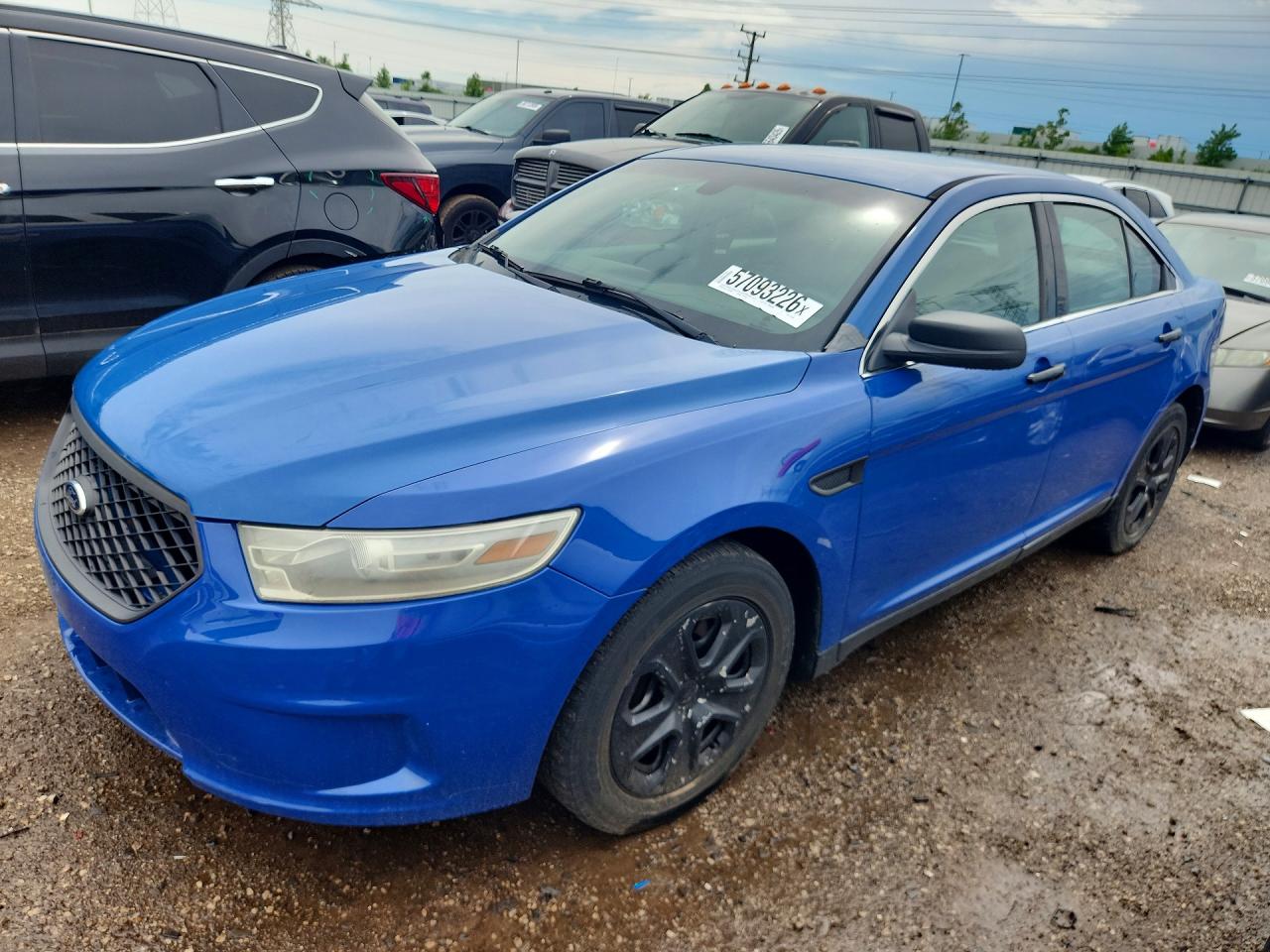 2013 Ford Police Interceptor, VIN 1FAHP2M86DG132404 — Normal wear