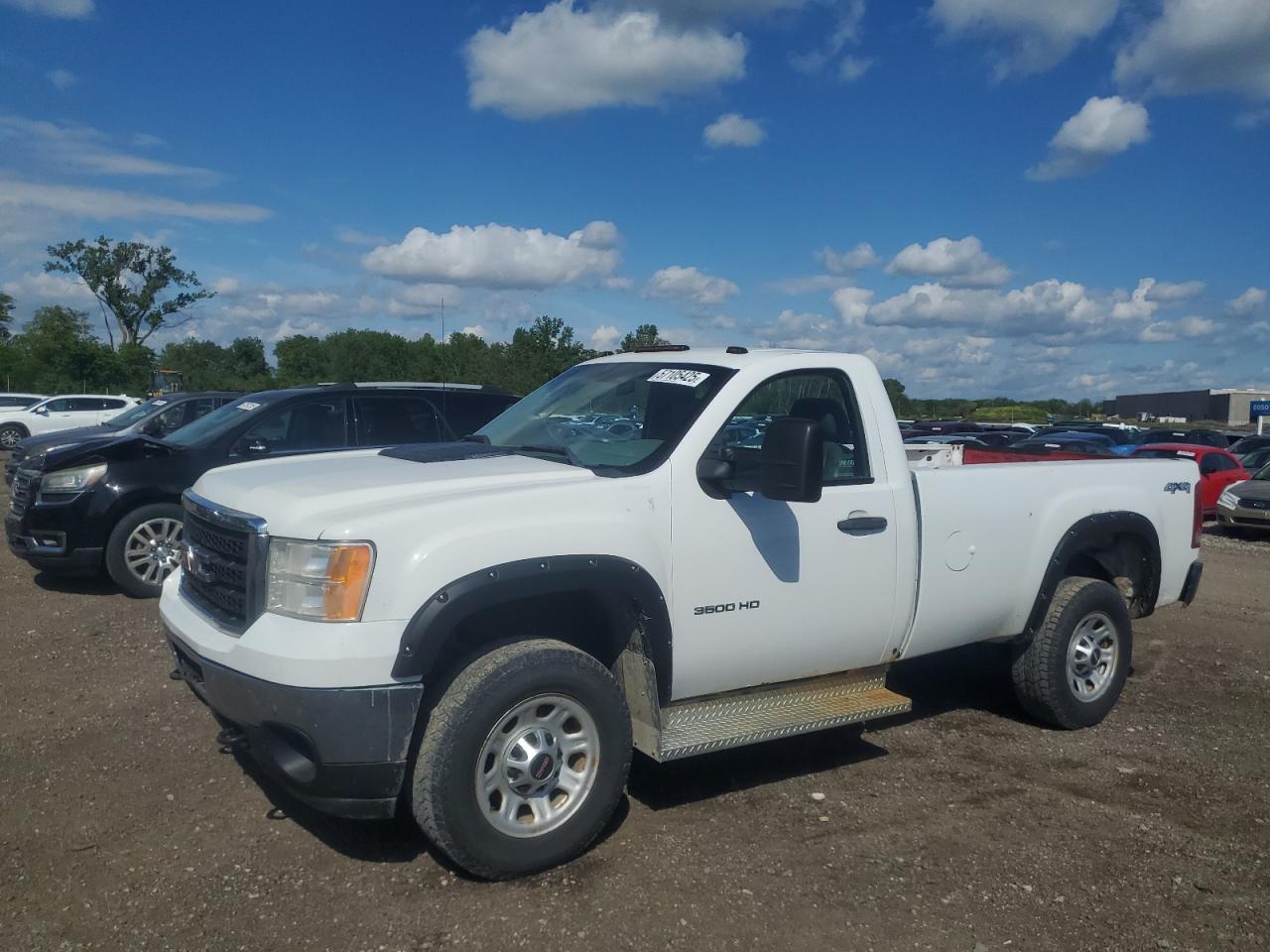 2011 GMC Sierra 3500HD Work Truck, VIN 1GT322CGXBF143193 — Roof