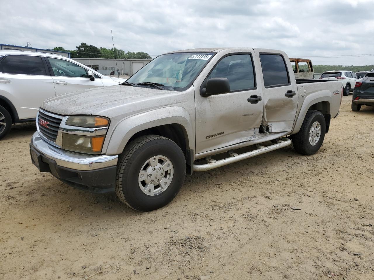 2005 GMC Canyon 1SF SLE Z71, VIN 1GTDT136058213750 — Side