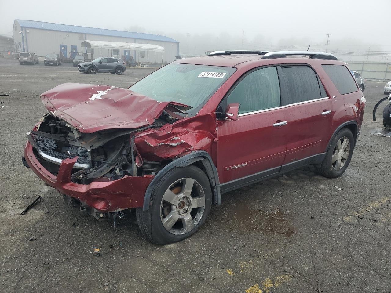 2007 GMC Acadia SLT, VIN 1GKER33797J129093 — Перед