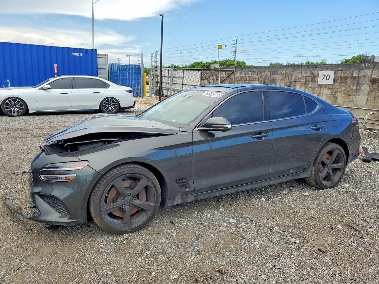 2026 Genesis G70 3.3T Sport Prestige, VIN KMTG44SE4TU172890 — Front end