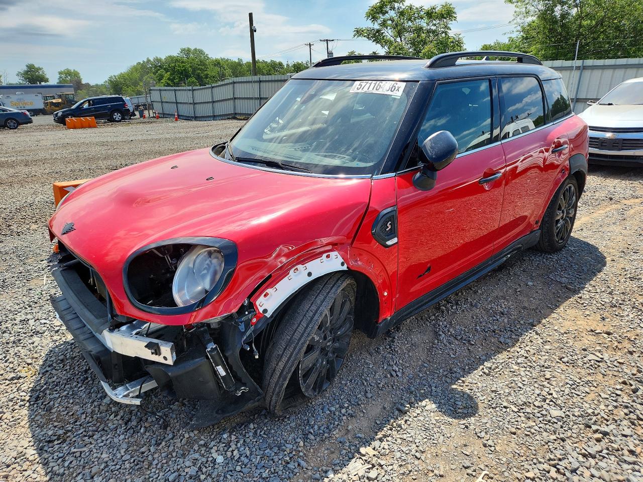 2023 MINI Countryman Cooper S, VIN WMZ83BR08P3P55608 — Front end