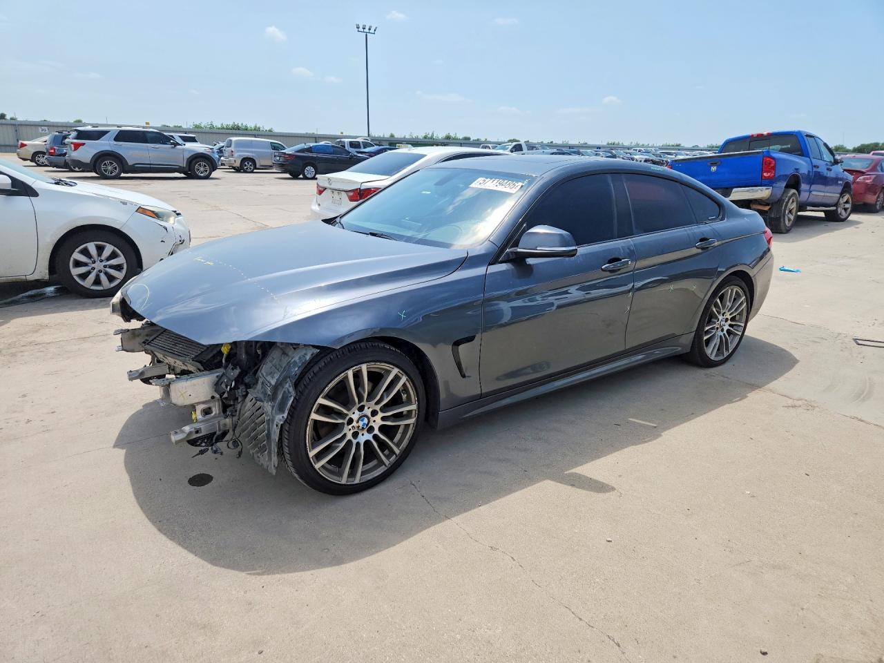 2015 BMW 4 Series 428i, VIN WBA4A5C52FD410543 — Front end