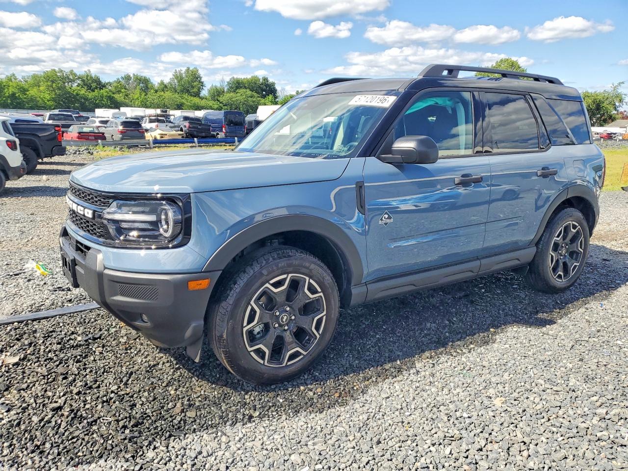 2026 Ford Bronco Sport Outer Banks, VIN 3FMCR9CN4TRE07432 — Rear end