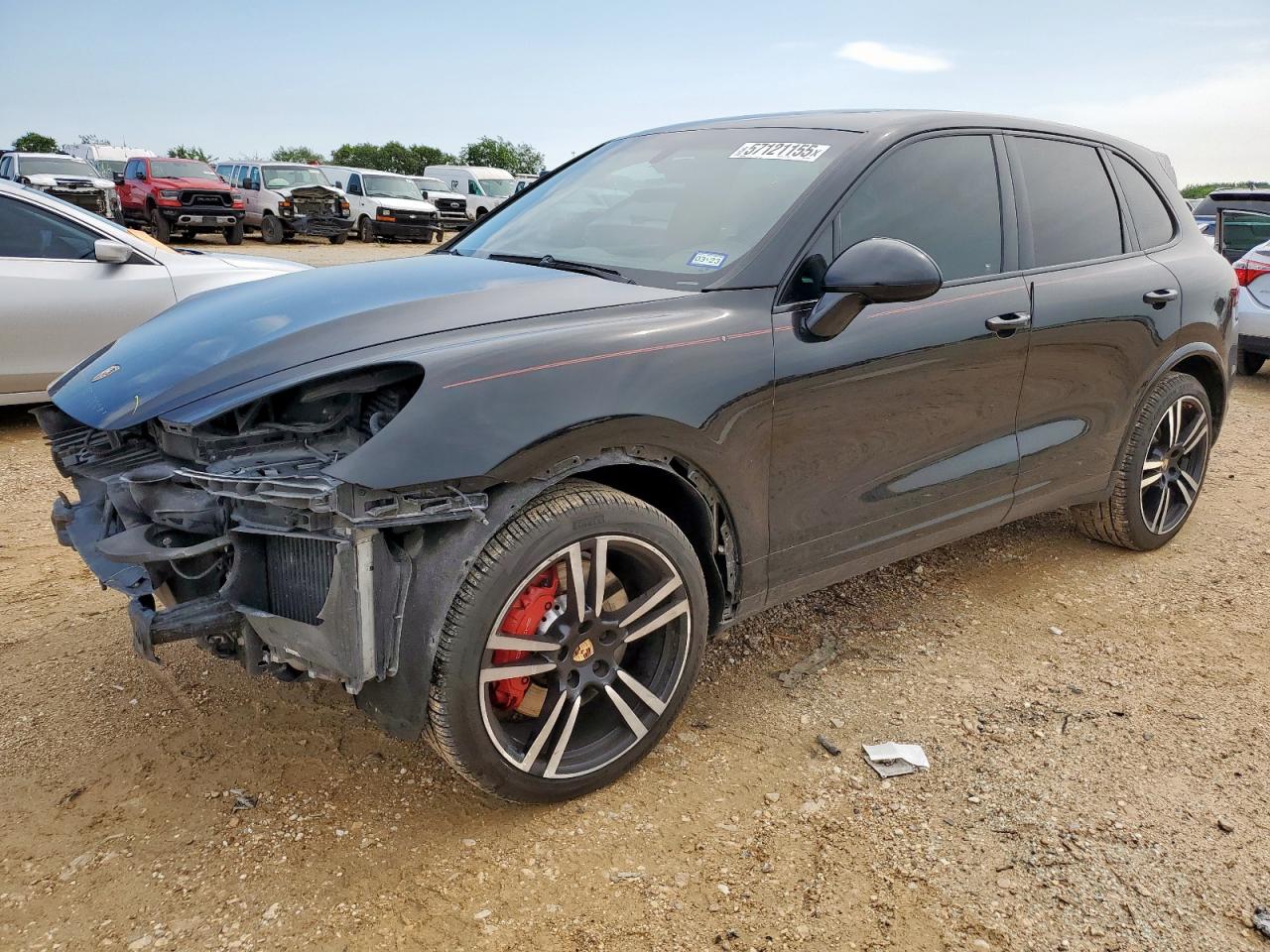 2014 Porsche Cayenne Turbo, VIN WP1AC2A24ELA85601 — Stripped