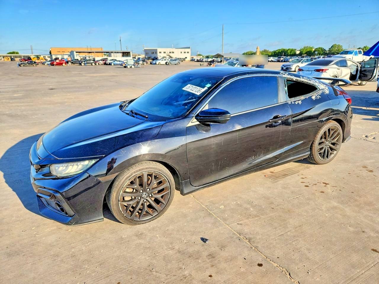 2020 Honda Civic Si, VIN 2HGFC3A57LH753829 — Rear end